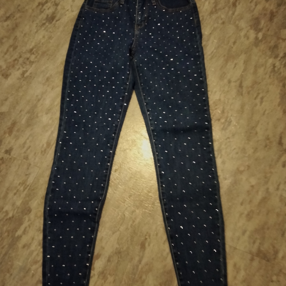 Rhinestone Jeans Size 00